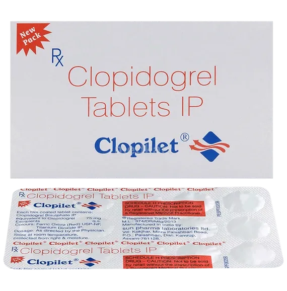 clopilet 75mg tablet 15's